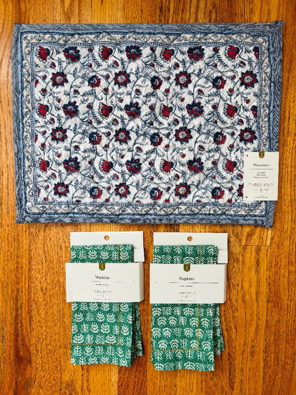 NEW Cotton Placemats & Napkins